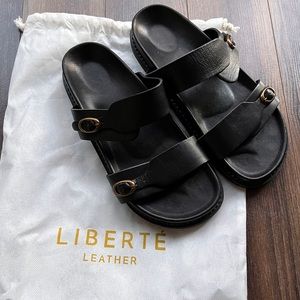 Liberté Leather Amalfi Sandal - Chunky Leather Sandals